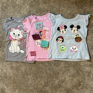 Disney Graphic T-Shirt Bundle size 4
